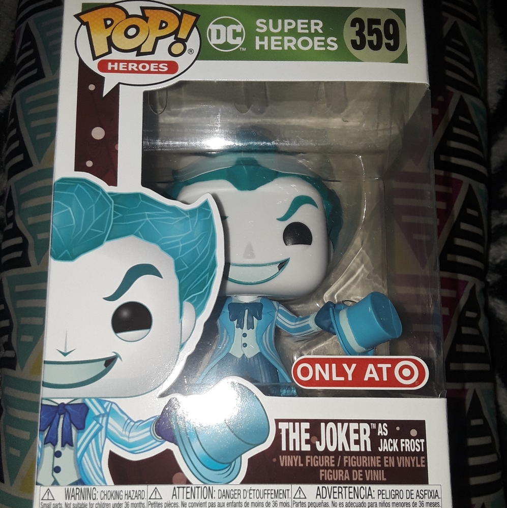 Funko Pop Heroes Joker As Jack Frost